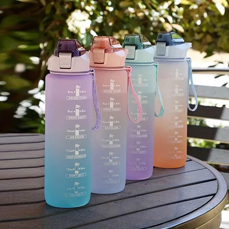 Water Bottle with Motivation